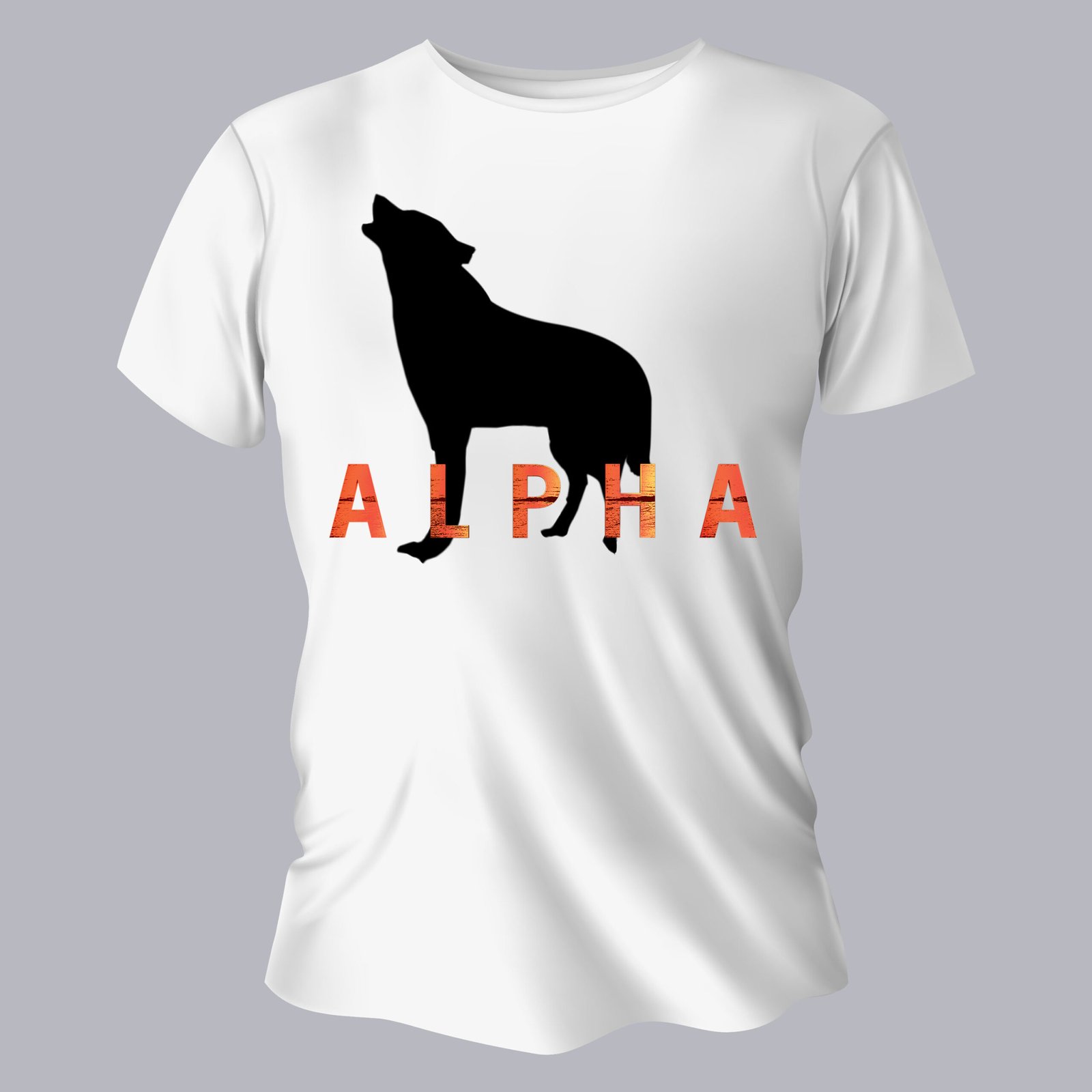 alpha 1 Alpha Wolf Graphic T-Shirt – Bold Wolf Print